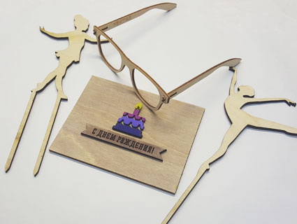 Лазерная резка в Королеве. Изделия из фанеры!